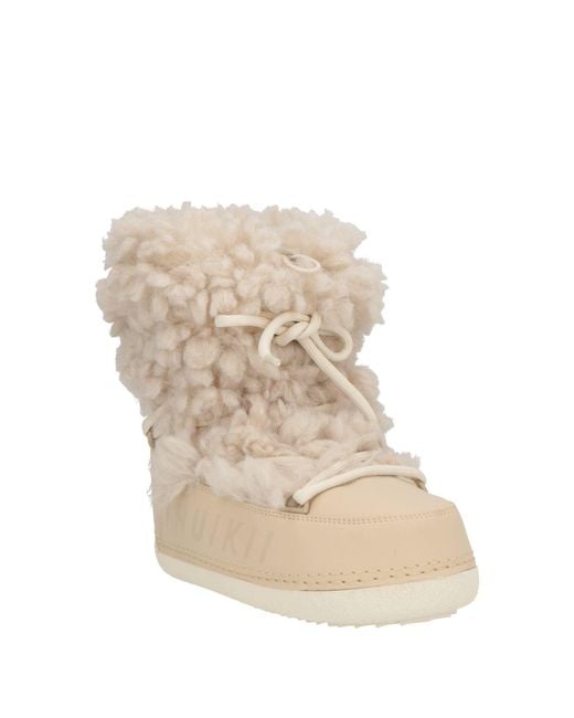 Inuikii Natural Ankle Boots Synthetic Fibers