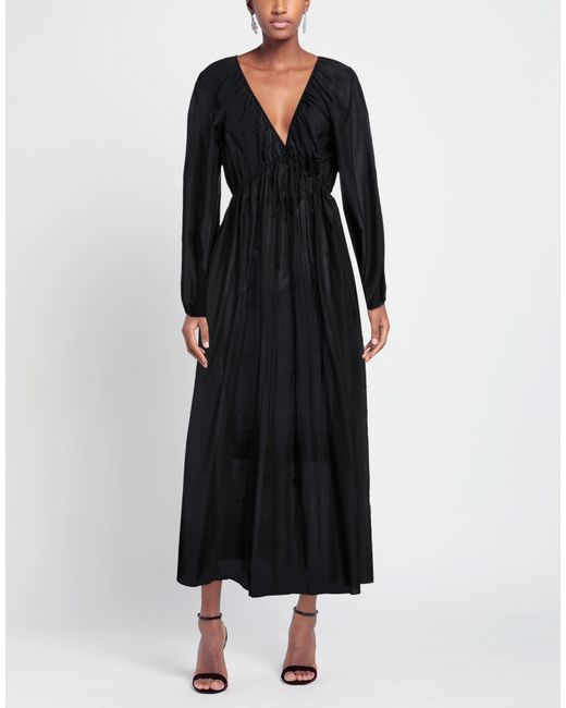Matteau Black Maxi Dress