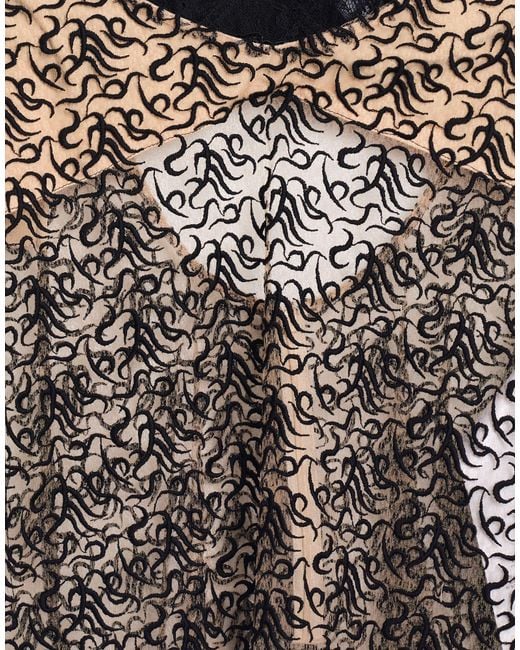 The Attico Black Top Cotton, Polyamide, Polyester