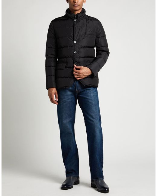 Fay Black Puffer for men