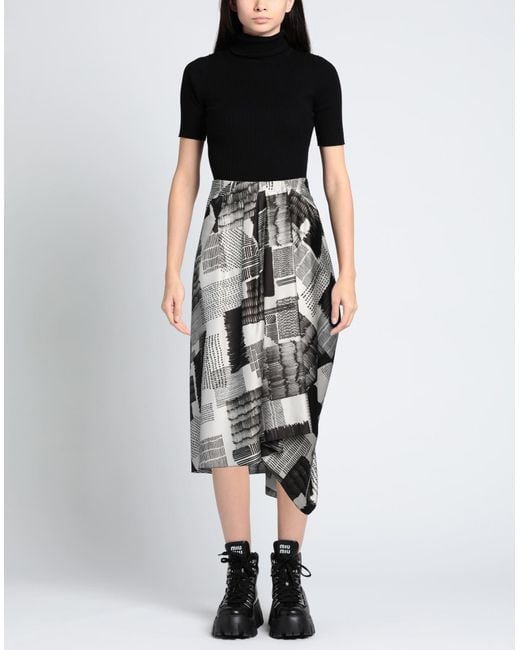 High Gray Midi-Rock