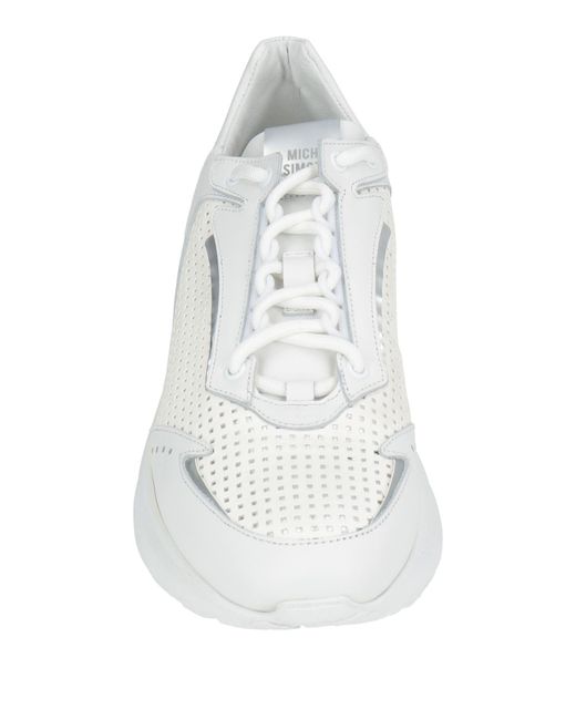 MICH SIMON White Trainers for men