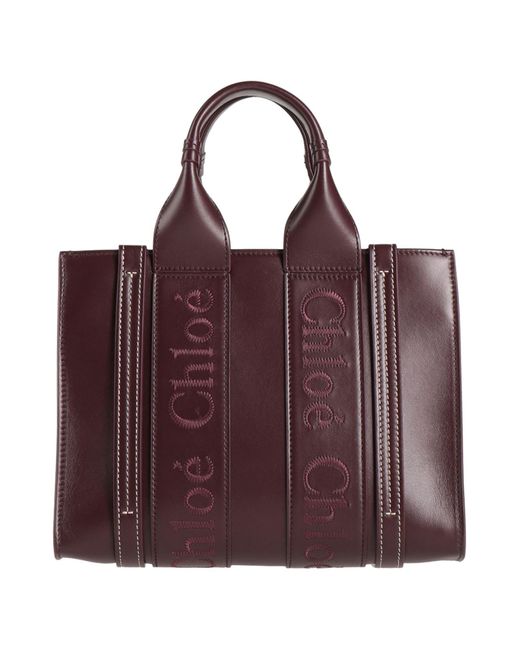 Chloé Purple Handbag