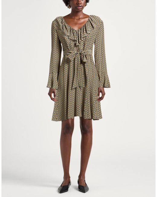 Attic And Barn Natural Mini Dresses