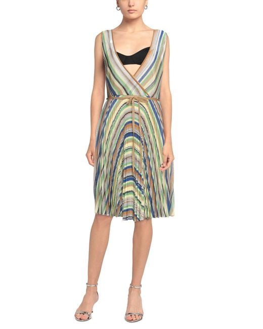 Jucca Multicolor Midi Dress