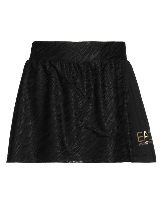 EA7 Black Mini Skirt