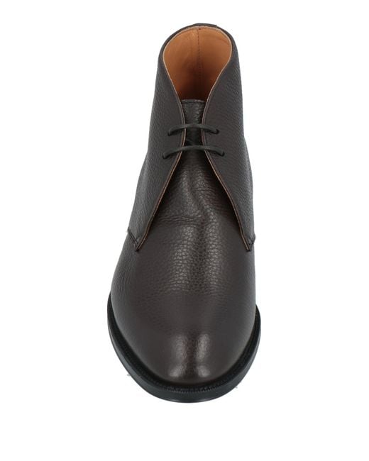 Doucal's Gray Ankle Boots for men