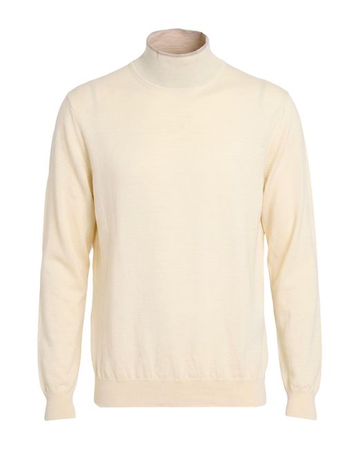 Cruna White Ivory Turtleneck Wool for men