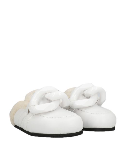 J.W. Anderson White Mules & Clogs