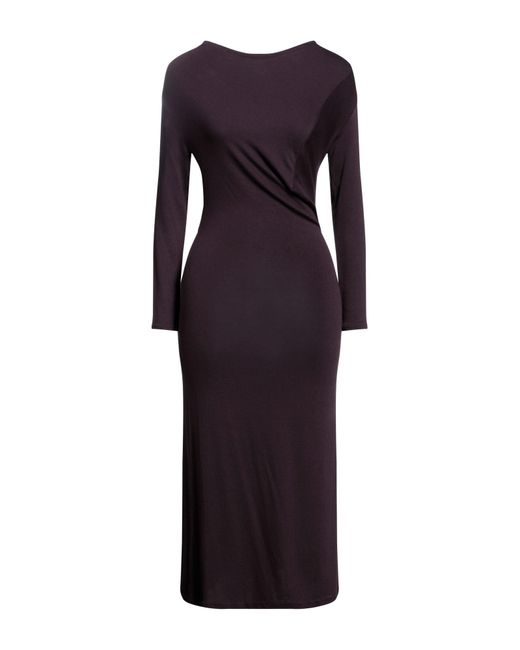 Vince Purple Midi Dress