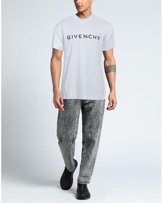 Givenchy White T-shirt for men