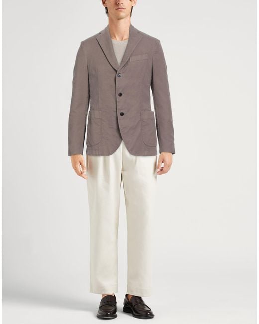 Drumohr Brown Blazer for men
