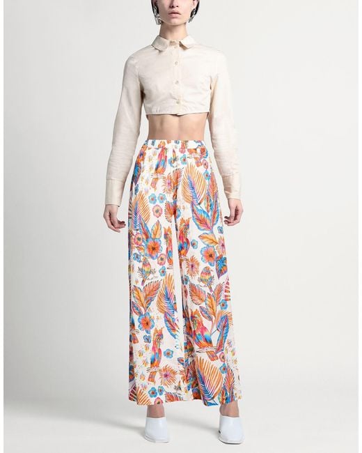 CONNOR & BLAKE White Pants Cotton