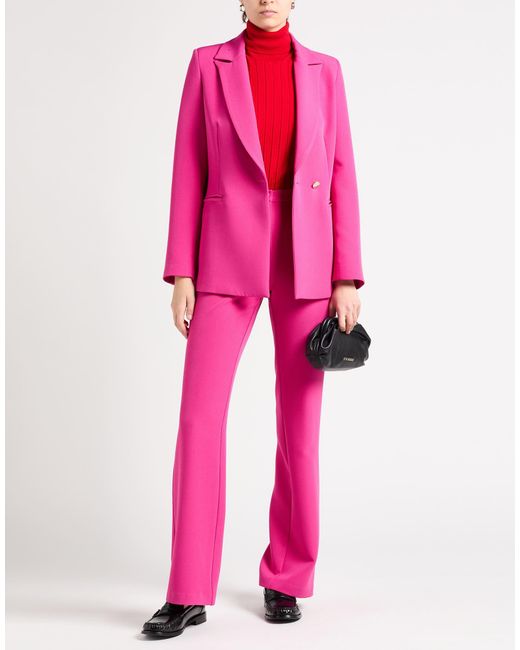 Éclà Pink Suit Polyester, Elastane