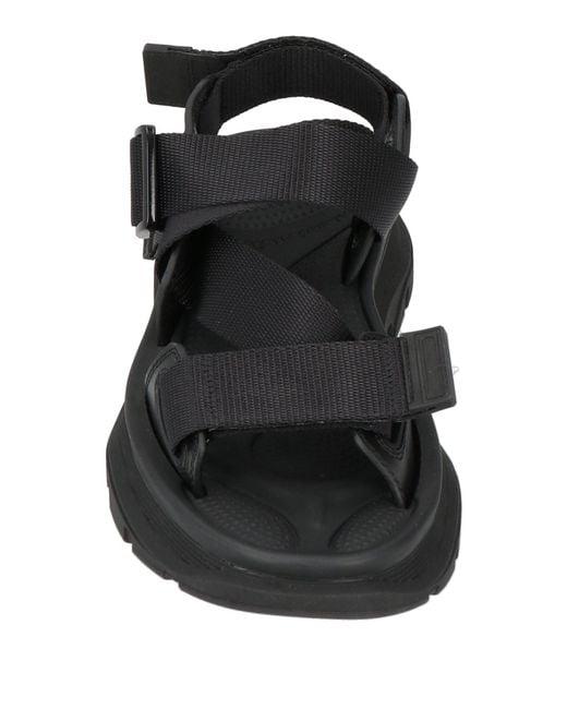 McQueen Black Sandals