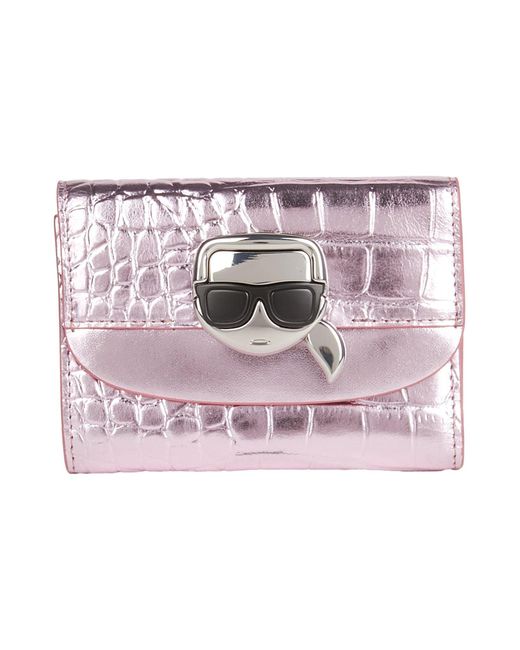 Karl Lagerfeld Pink Wallet