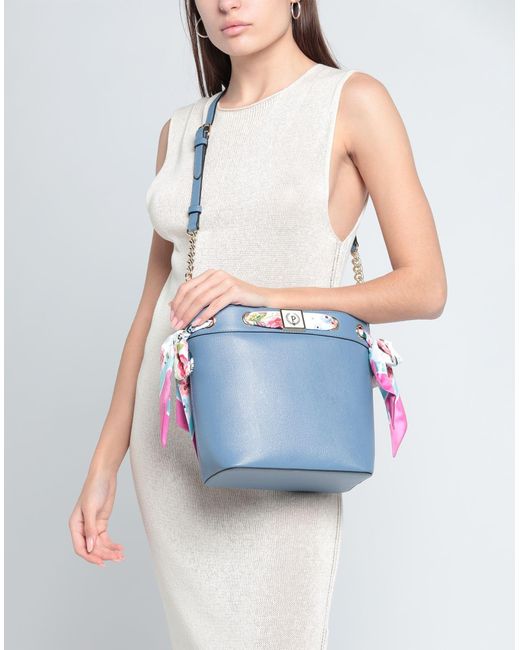Pollini Blue Shoulder Bag