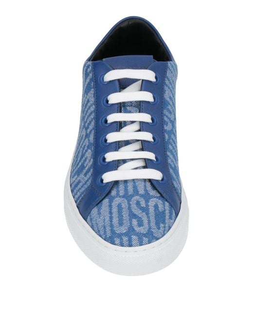 Moschino Blue Sneakers
