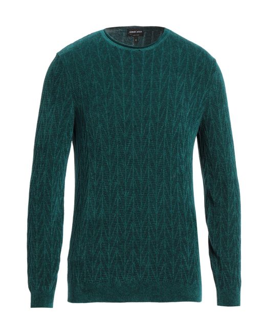 Giorgio Armani Green Sweater for men