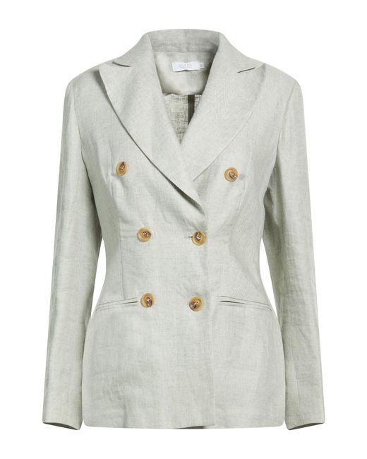 Barba Napoli Gray Blazer Linen