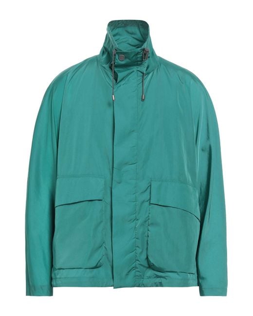Hevò Green Jacket Polyamide for men