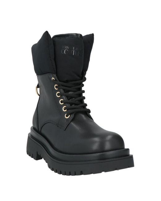 Versace Jeans Couture Black Ankle Boots