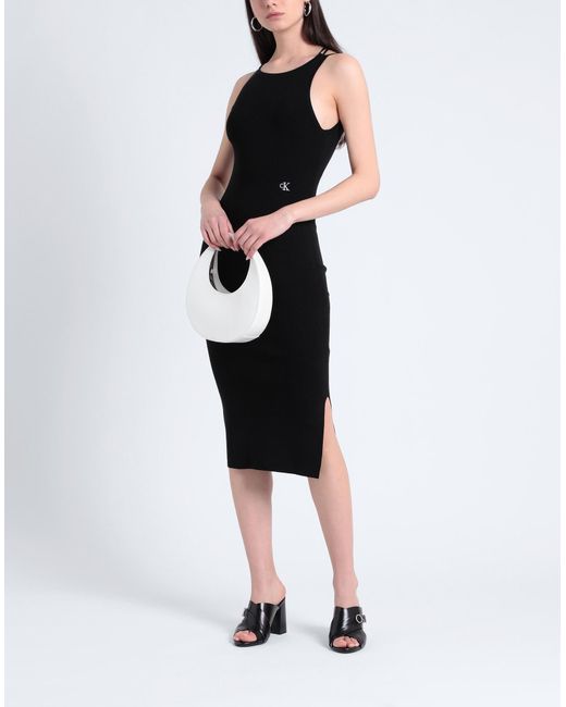 Calvin Klein Black Midi Dress