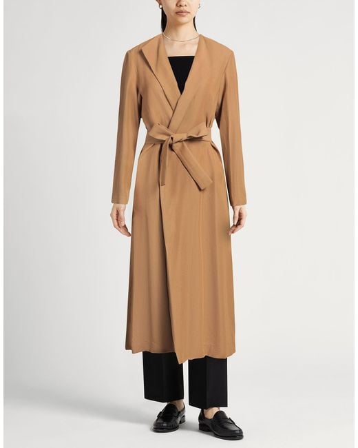 Fabiana Filippi Natural Overcoat & Trench Coat