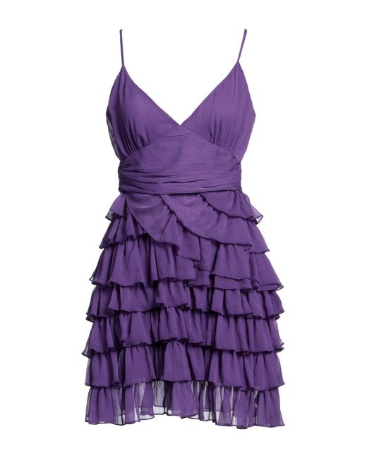 NA-KD Purple Mini Dress