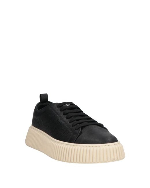 Antony Morato Black Sneakers Leather for men