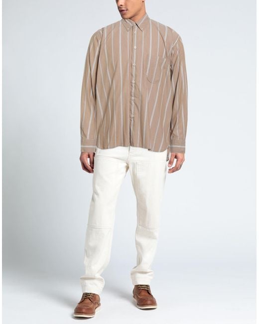 Camisa Universal Works de hombre de color Brown