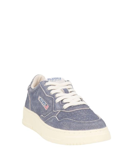 Autry Blue Slate Sneakers Leather