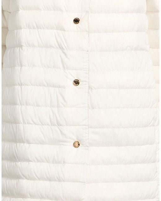 Moorer White Puffer Polyamide, Polyurethane