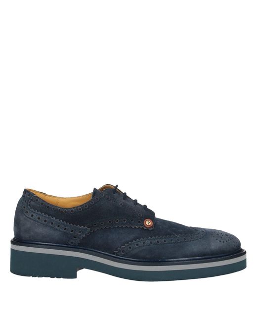 Paciotti 308 Madison Nyc Blue Lace-up Shoes for men