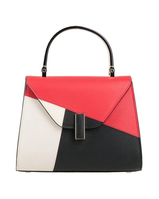Valextra Red Handbag Calfskin