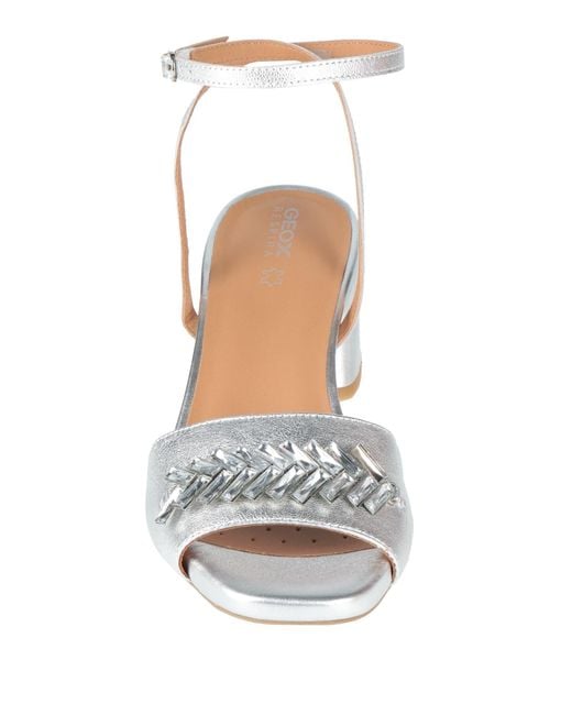 Geox Metallic Sandals