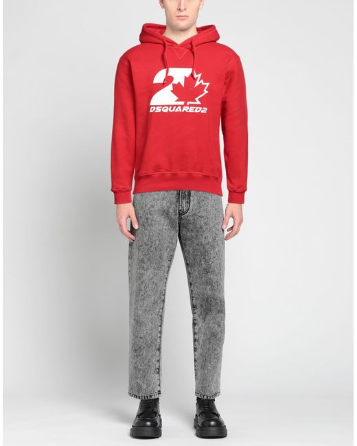 Sudadera DSquared² de hombre de color Red