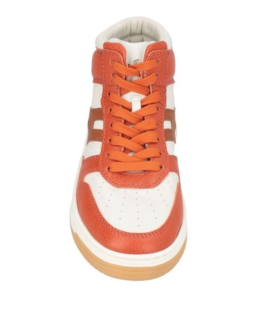 Hogan Orange Trainers