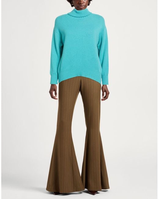 Drumohr Blue Turtlenecks