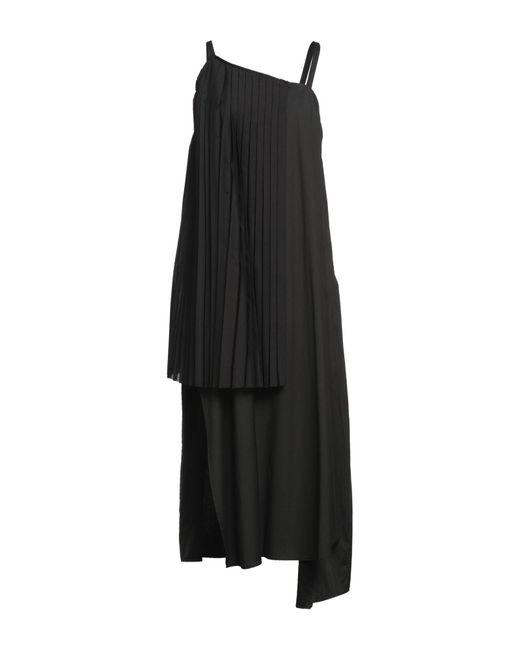 Malloni Black Midi Dress