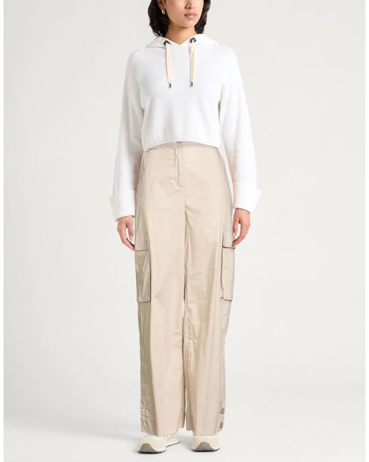 Roberto Collina Natural Sand Pants Cotton
