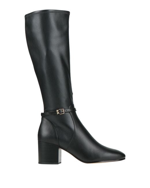 MICHAEL Michael Kors Black Boot Textile Fibers