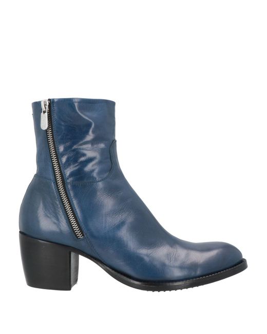 Rocco P Blue Ankle Boots