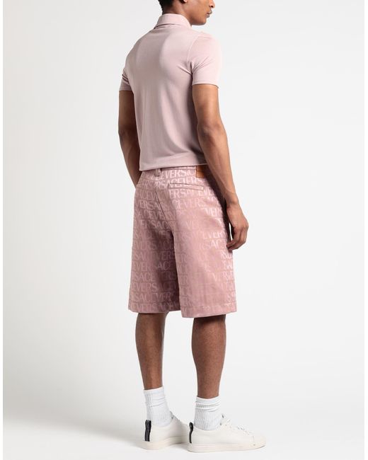 Shorts et bermudas Versace pour homme en coloris Pink