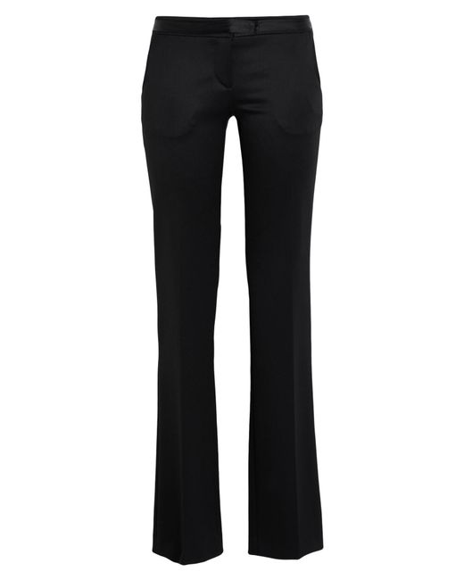 John Richmond Black Pants Virgin Wool, Elastane