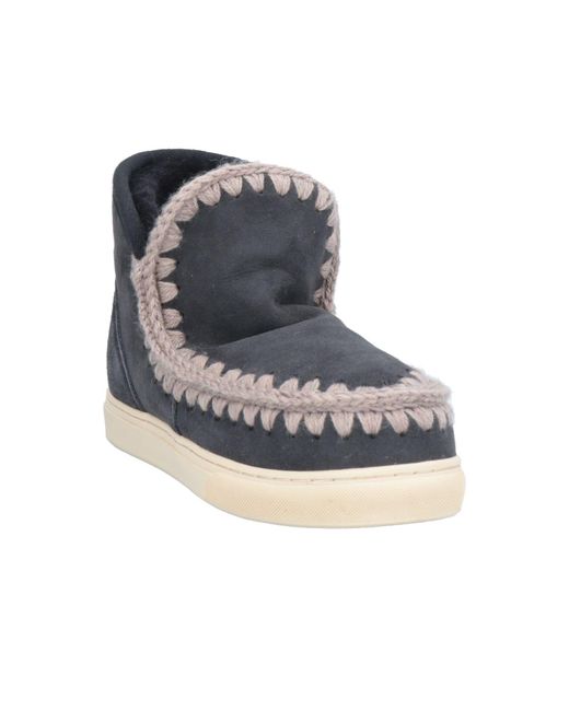 Mou Blue Ankle Boots