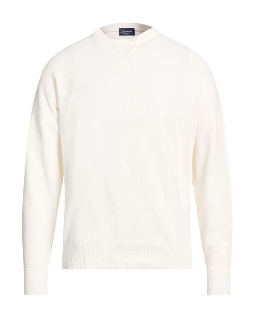 Pullover Drumohr de hombre de color White