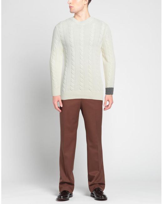M.Q.J. White Sweater for men
