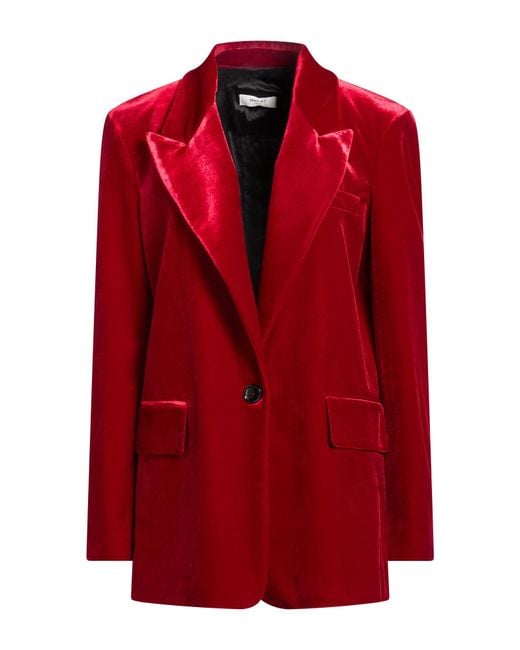 NINA 14.7 Red Blazer Polyester, Elastane
