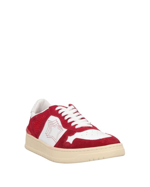 Atlantic Stars Red Trainers for men